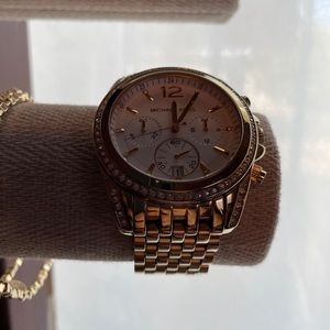 Michael Kors gold watch